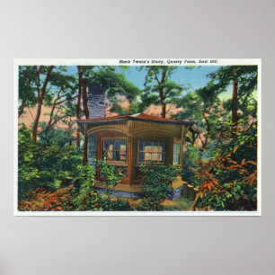 Mark Twain's Study at Quarry Farm, East Hill Poster
