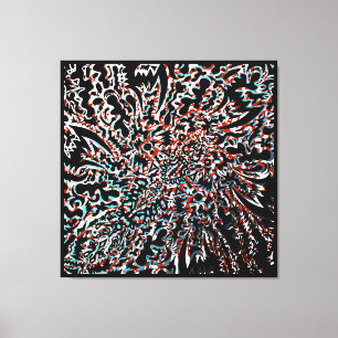 Mark Voss Says "Badass!" Canvas Print