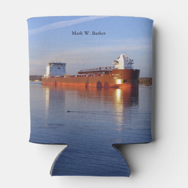 Mark W. Barker can cooler (Back)