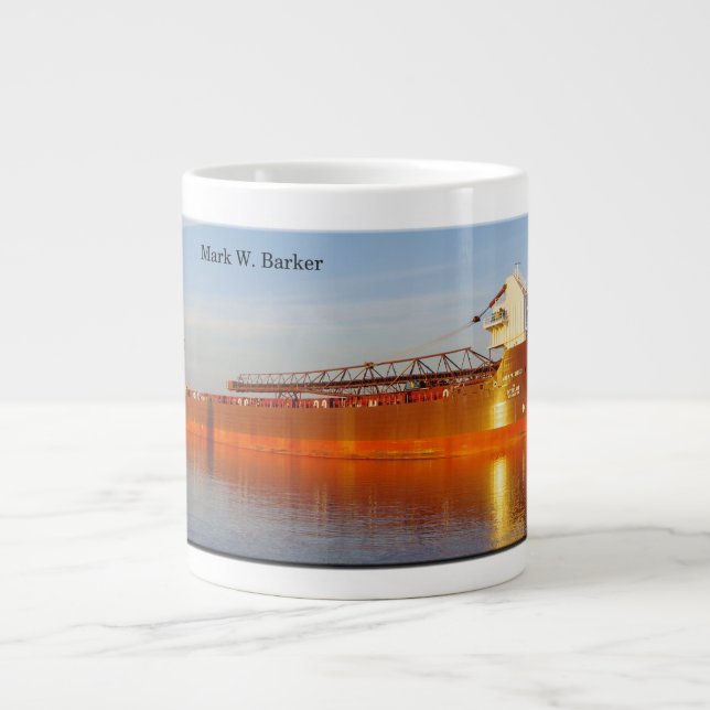 Mark W. Barker jumbo or espresso mug (Front)