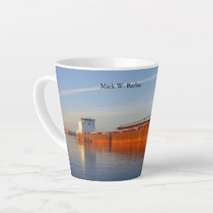 Mark W. Barker latte mug