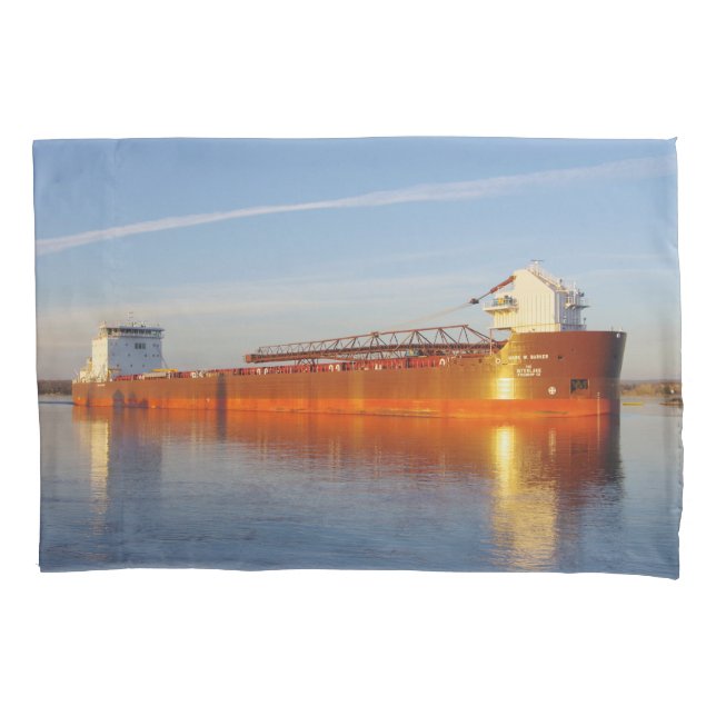 Mark W. Barker pillowcase (Front)