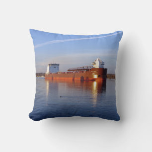 Mark W. Barker square pillow
