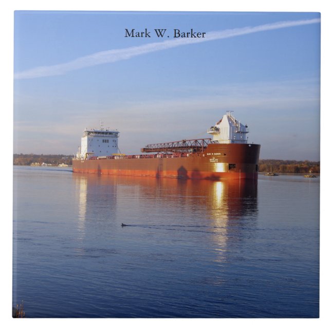 Mark W. Barker tile (Front)