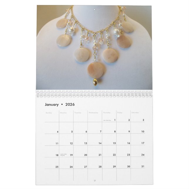 Markalino Jewellery Calendar (Jan 2026)