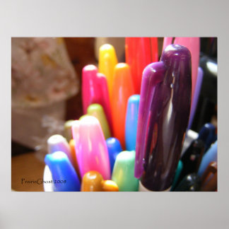 Markers in Sunlight Poster