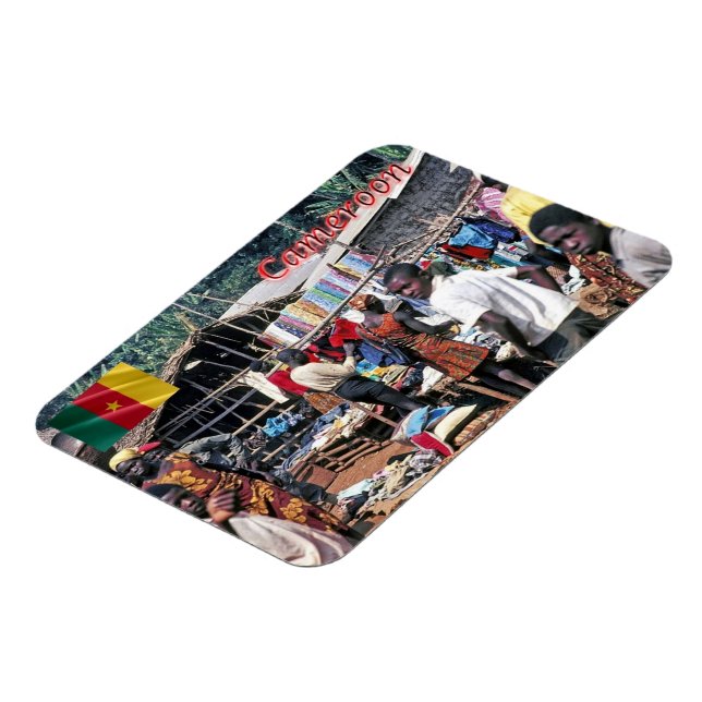 MARKET Cameroon  - Magnet (Left Side)