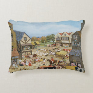 Market Day Decorative Cushion