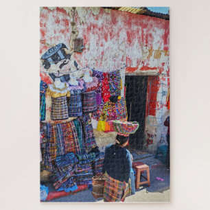 Market Entrance Scene Jigsaw Puzzle