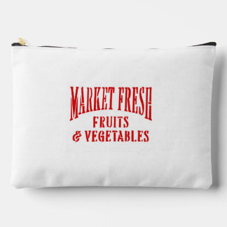 Market Fresh Fruit and Vegetable Print Cut Sew Bag