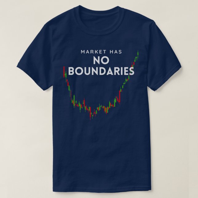 Market Has No Boundaries light T-Shirt (Design Front)