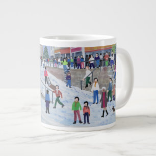 Market Jew Street Penzance Large Coffee Mug