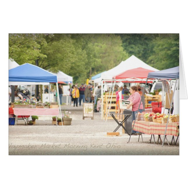 Market Morning (Front Horizontal)