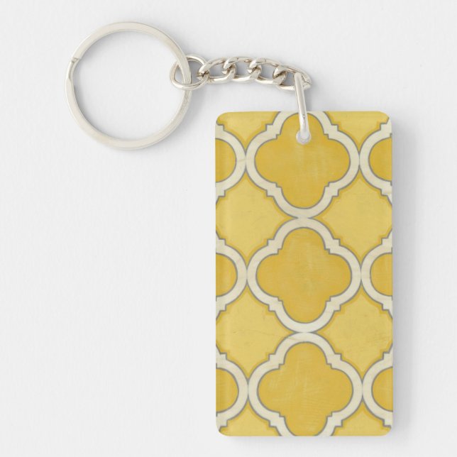 Market Motifs I Key Ring (Front)