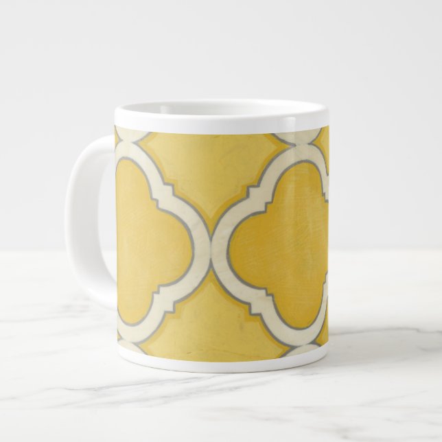 Market Motifs I Large Coffee Mug (Front Left)