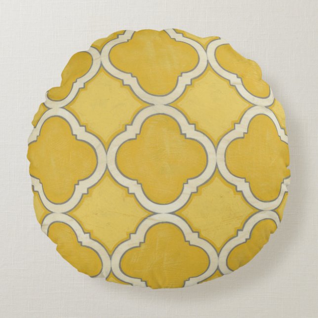 Market Motifs I Round Cushion (Front)