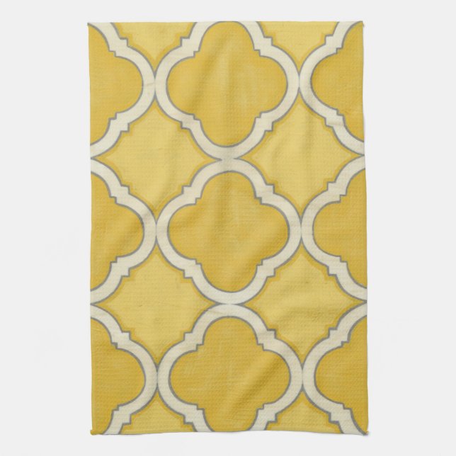 Market Motifs I Tea Towel (Vertical)