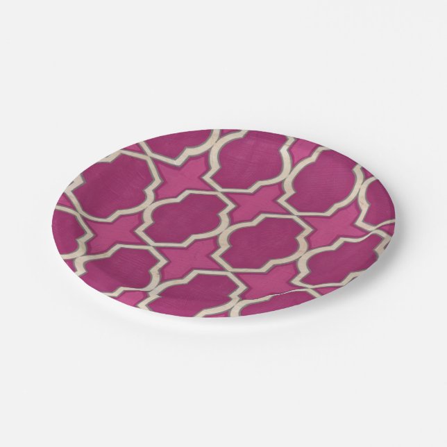 Market Motifs II Paper Plate (Angled)