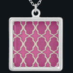 Market Motifs II Silver Plated Necklace<br><div class="desc">Patterns</div>