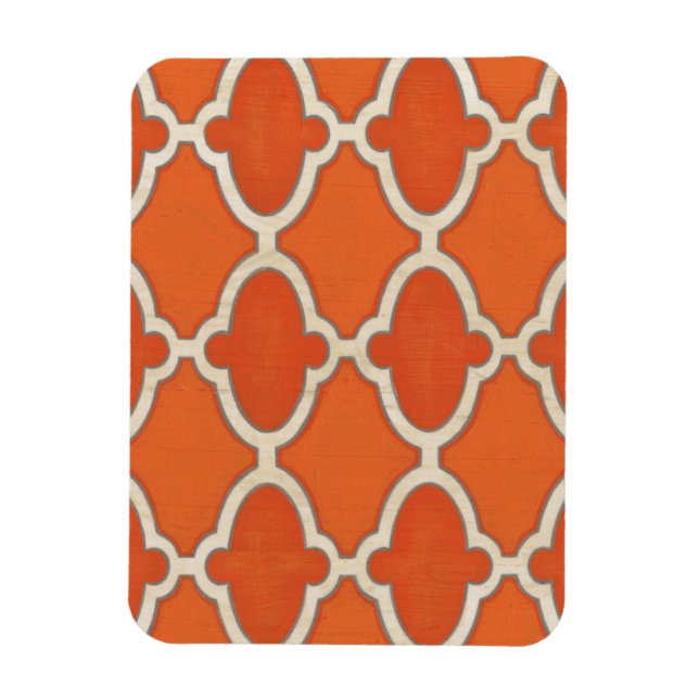 Market Motifs III Magnet (Vertical)