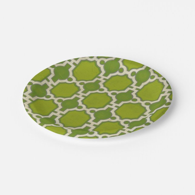 Market Motifs IV Paper Plate (Angled)