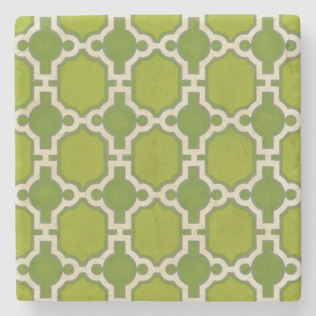 Market Motifs IV Stone Coaster (Front)