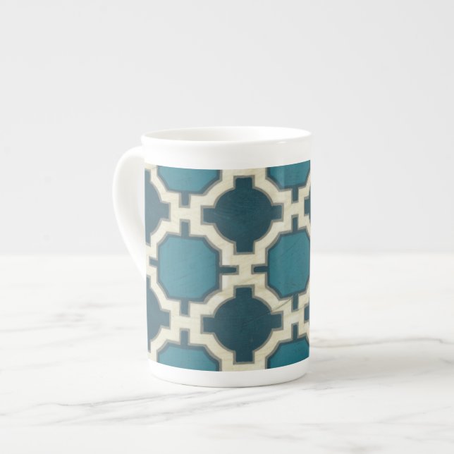 Market Motifs VI Bone China Mug (Front Left)