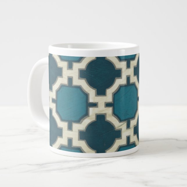 Market Motifs VI Large Coffee Mug (Front Left)