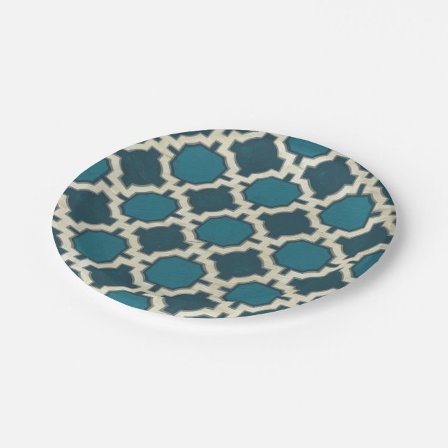 Market Motifs VI Paper Plate (Angled)