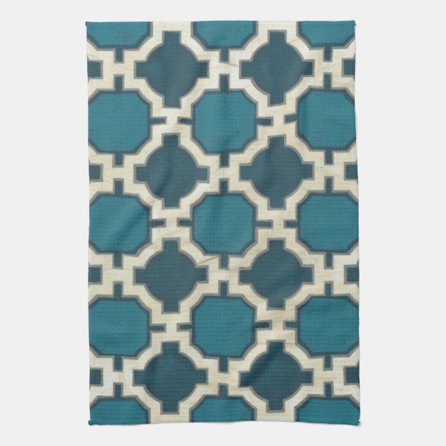 Market Motifs VI Tea Towel (Vertical)