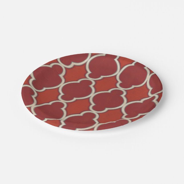 Market Motifs VII Paper Plate (Angled)