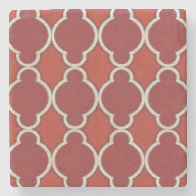 Market Motifs VII Stone Coaster (Front)