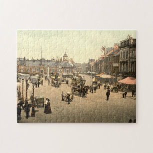 Market Place, Carlisle, Cumbria, England Jigsaw Puzzle