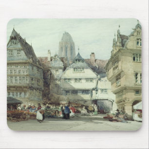 Market Place, Frankfurt Mouse Mat