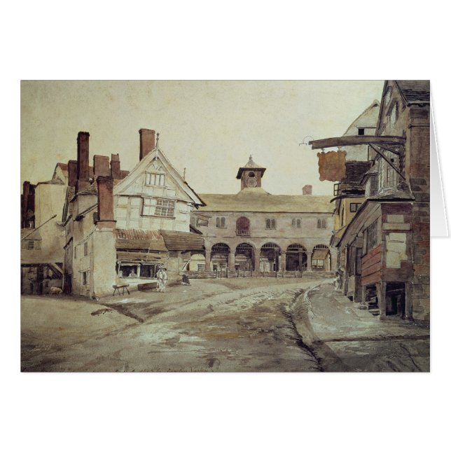 Market Place, Hereford, 1803 (Front Horizontal)