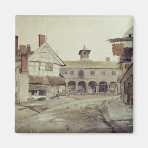Market Place, Hereford, 1803 Magnet