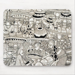 Market place mouse mat