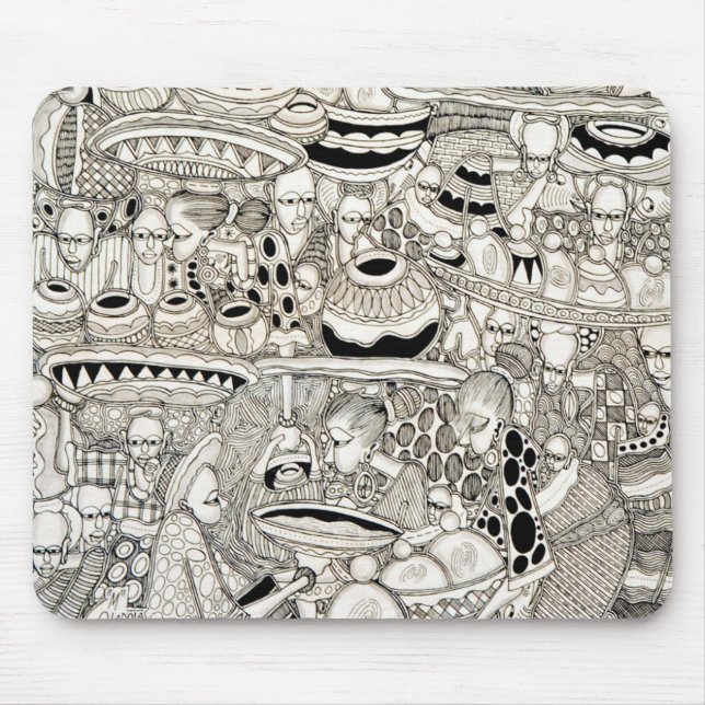 Market place mouse mat (Front)