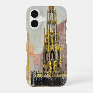 Market Place, Nuremberg, 1928 by Grant Wood iPhone 16 Case