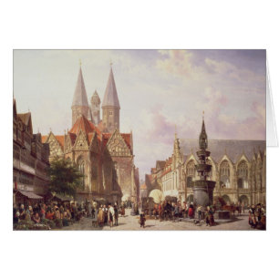 Market Scene at Braunschweig