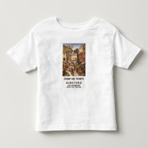 Market Scene Railway Poster Toddler T-Shirt