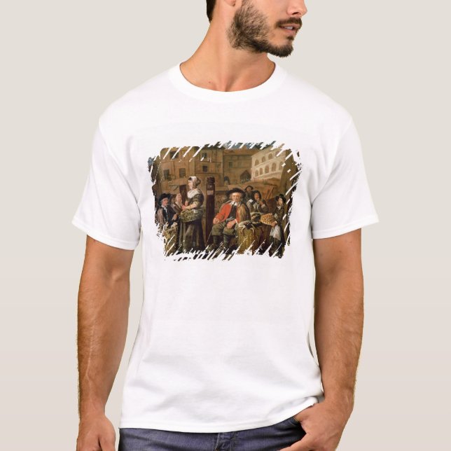 Market Scene T-Shirt (Front)