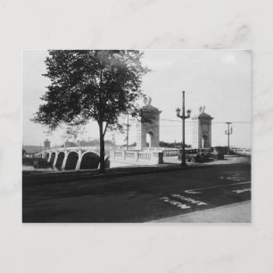 Market St. Bridge Wilkes-Barre Pa. Postcard