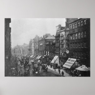 Market Street, Manchester, c.1910 Poster