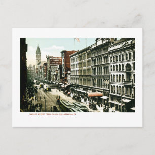 Market Street, Philadelphia , PA Postcard