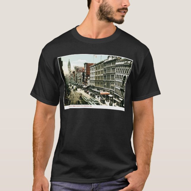 Market Street, Philadelphia , PA T-Shirt (Front)