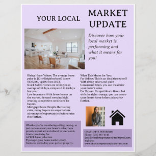 Market Update Real Estate Door Knocking  Flyer