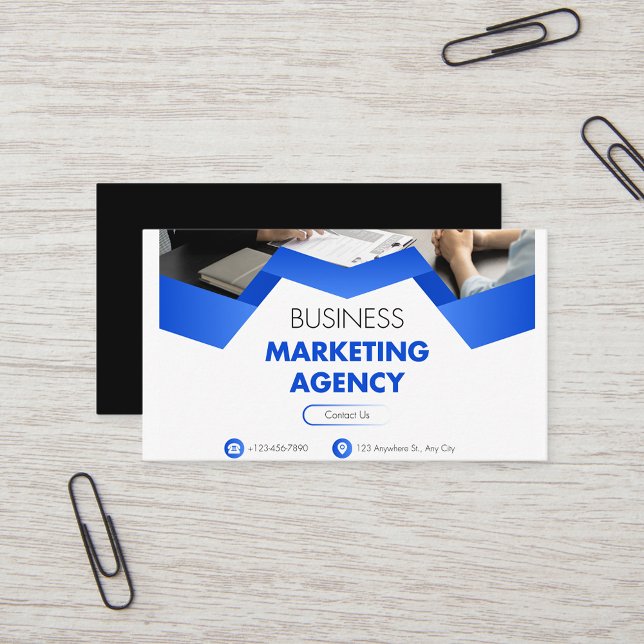 Marketing Agency Business cards  (Creator Uploaded)