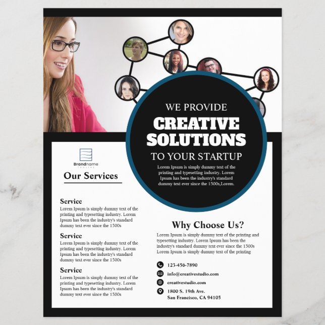 Marketing Agency Business Flyer (Front)