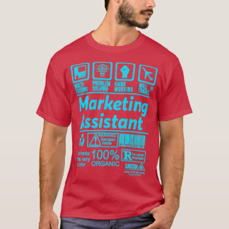 MARKETING ASSISTANT SOLVE PROBLEMS DESIGN T-Shirt